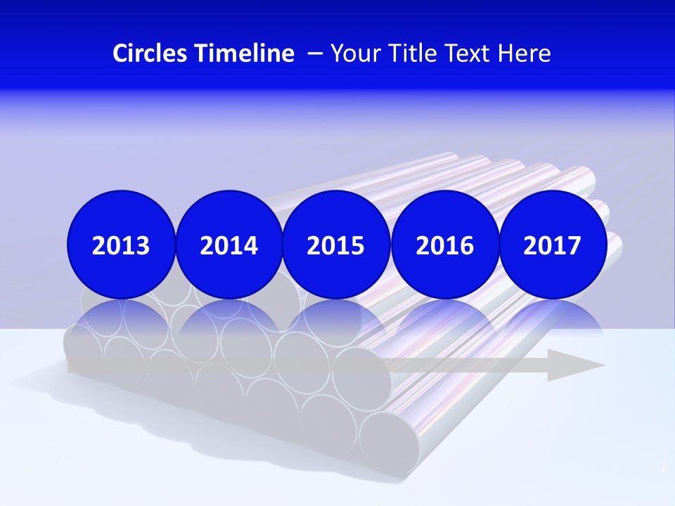 Shiny Industrial Pipe PowerPoint Template