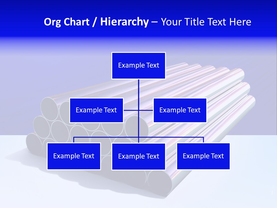 Shiny Industrial Pipe PowerPoint Template