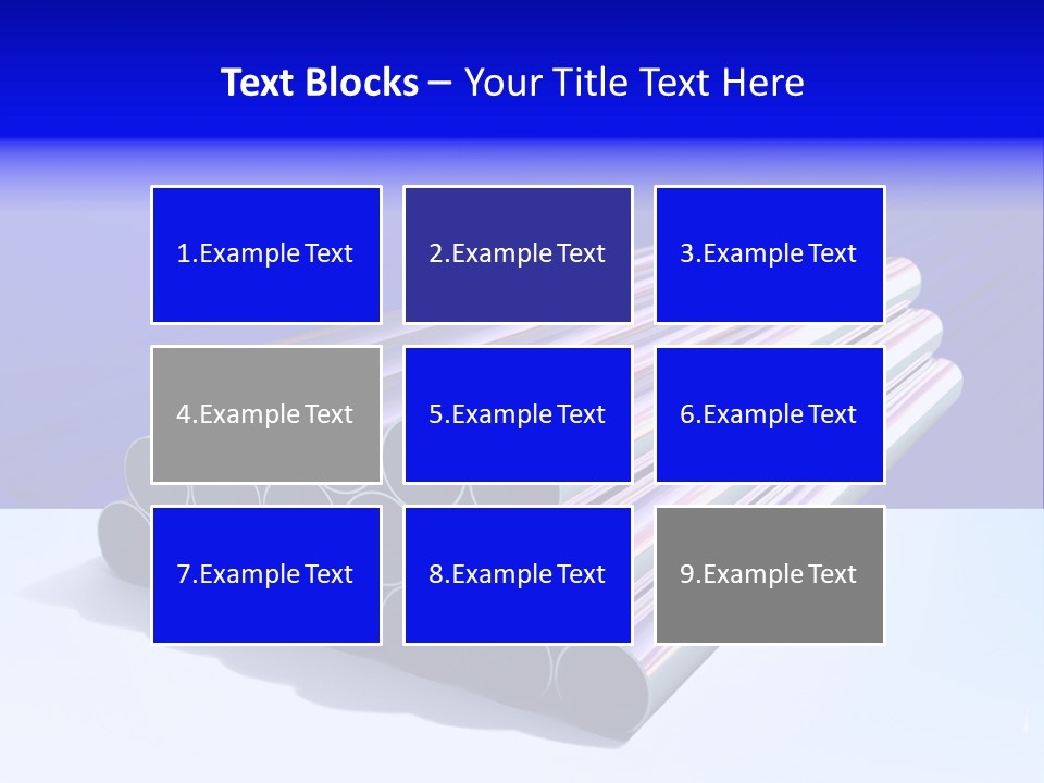 Shiny Industrial Pipe PowerPoint Template