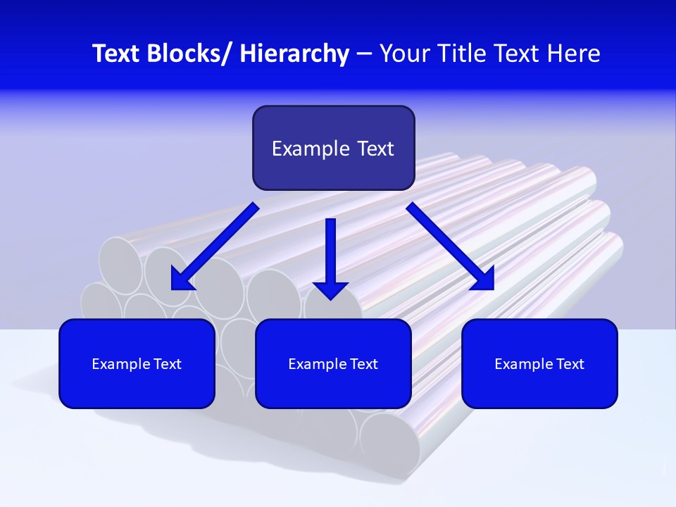 Shiny Industrial Pipe PowerPoint Template