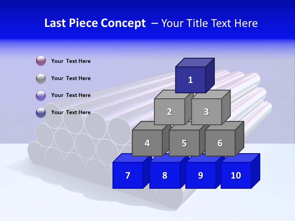 Shiny Industrial Pipe PowerPoint Template