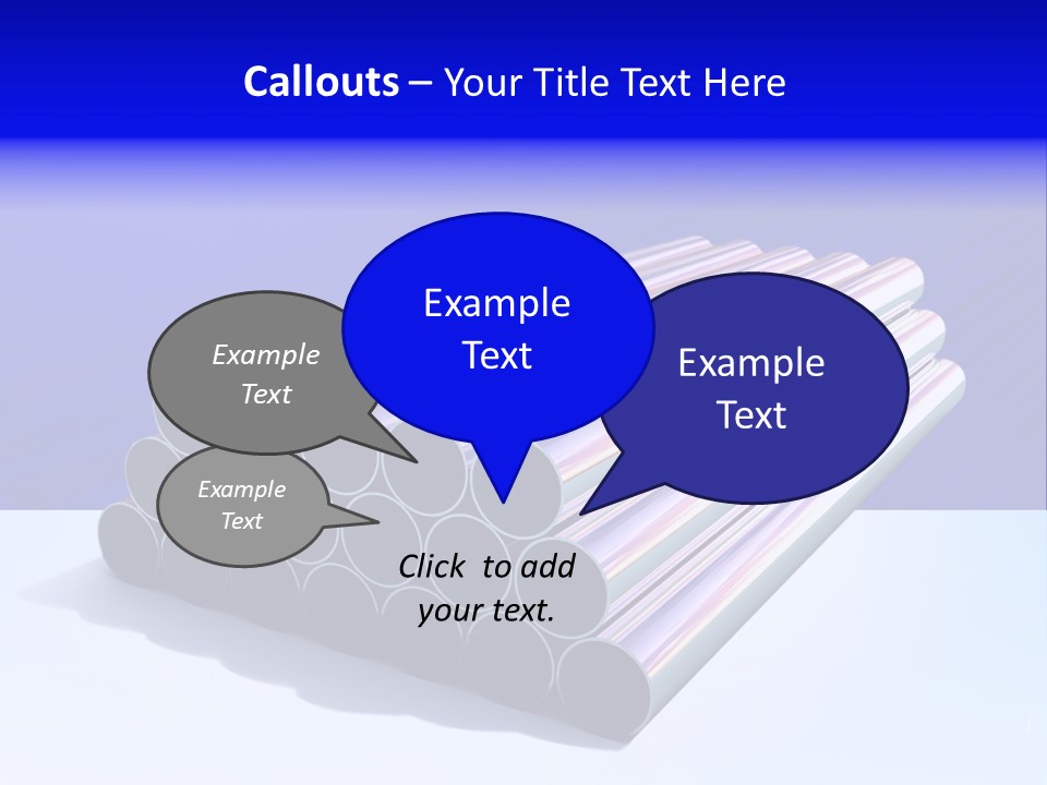 Shiny Industrial Pipe PowerPoint Template