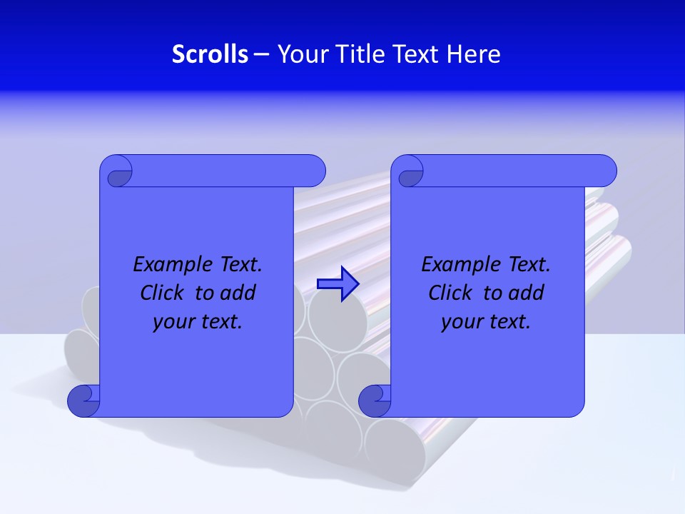 Shiny Industrial Pipe PowerPoint Template