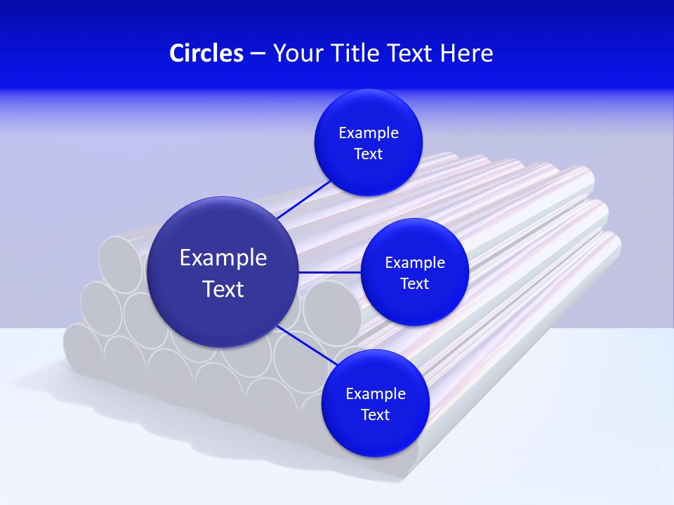 Shiny Industrial Pipe PowerPoint Template