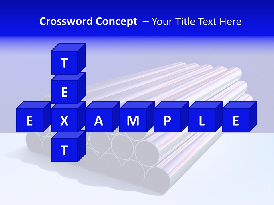 Shiny Industrial Pipe PowerPoint Template