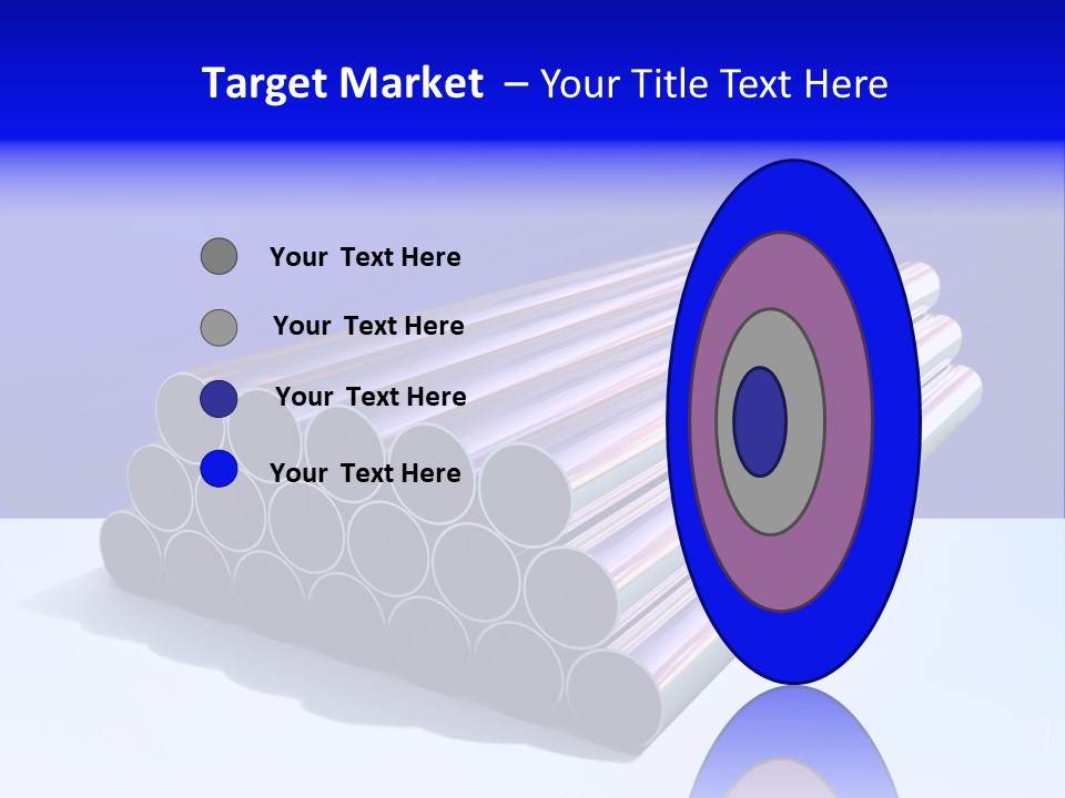 Shiny Industrial Pipe PowerPoint Template