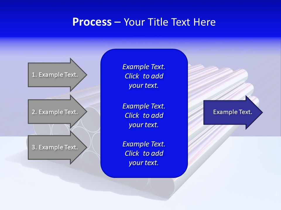 Shiny Industrial Pipe PowerPoint Template