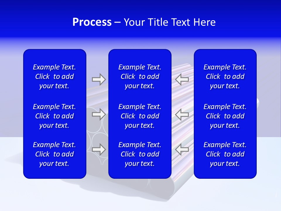 Shiny Industrial Pipe PowerPoint Template