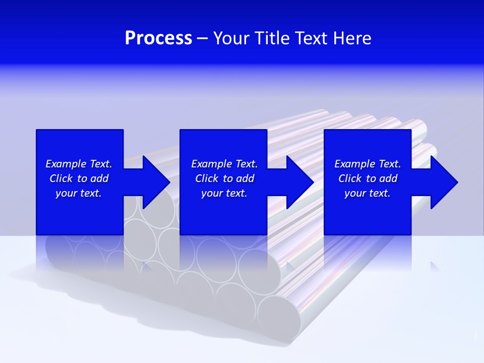 Shiny Industrial Pipe PowerPoint Template