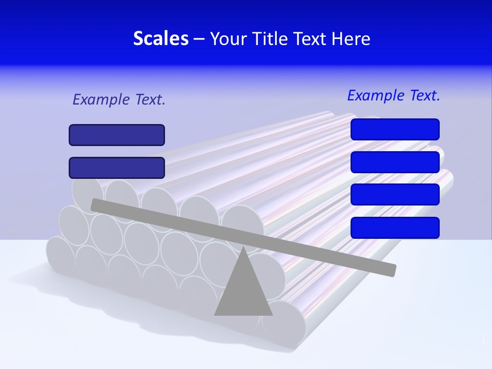 Shiny Industrial Pipe PowerPoint Template