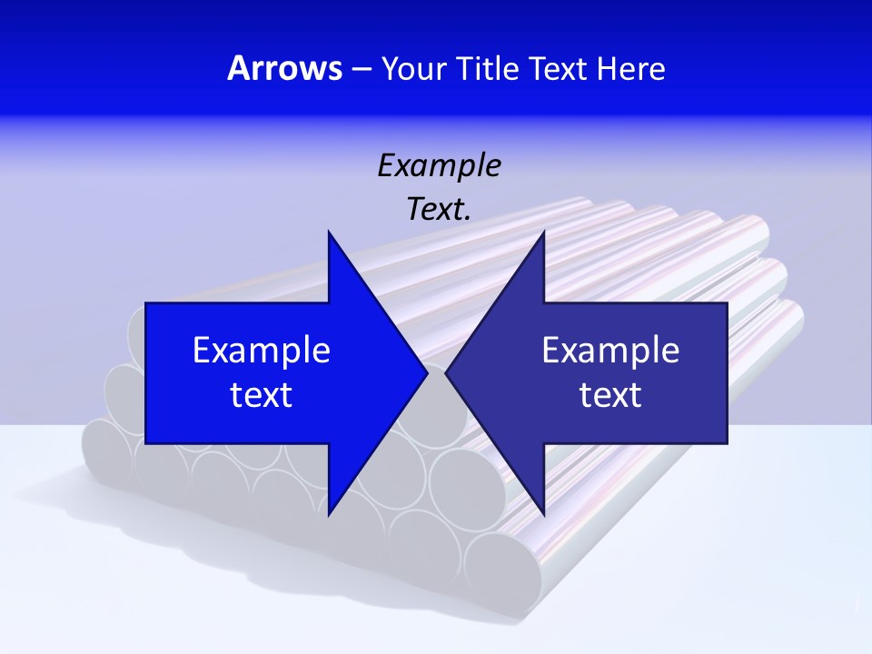 Shiny Industrial Pipe PowerPoint Template