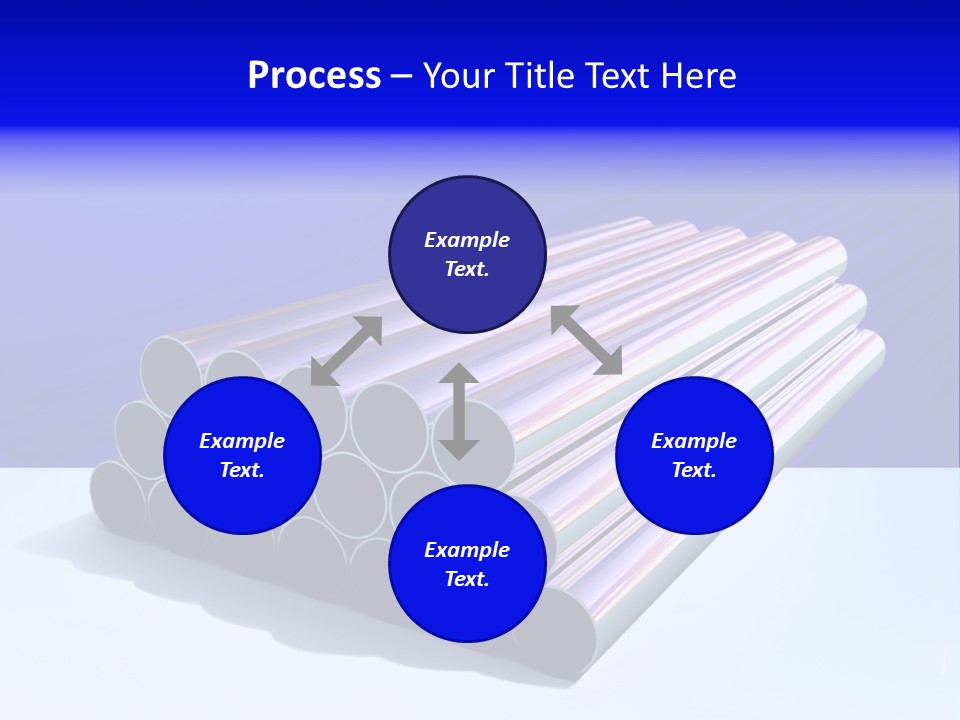 Shiny Industrial Pipe PowerPoint Template