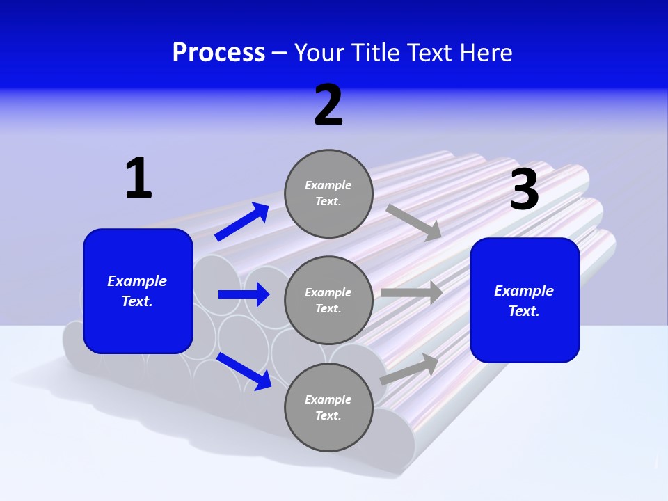 Shiny Industrial Pipe PowerPoint Template