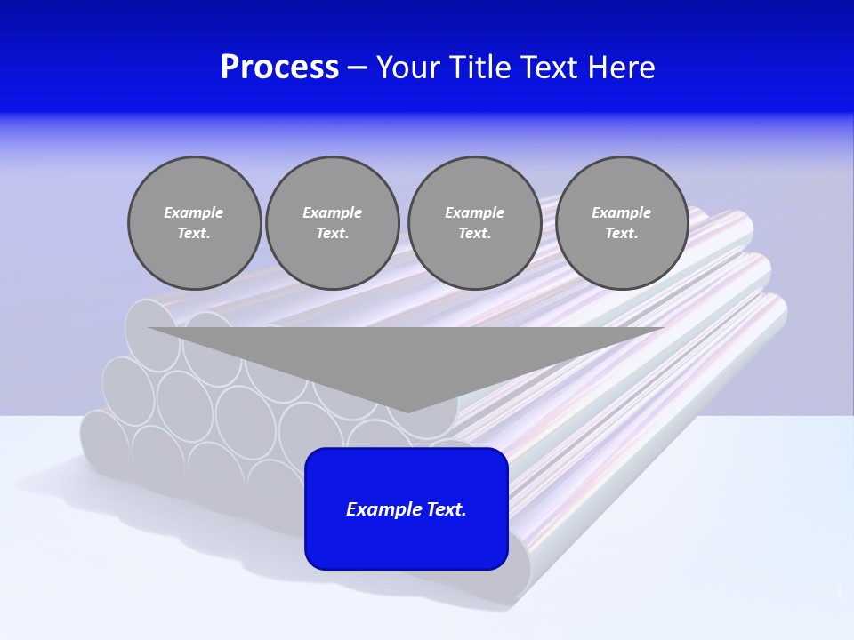 Shiny Industrial Pipe PowerPoint Template