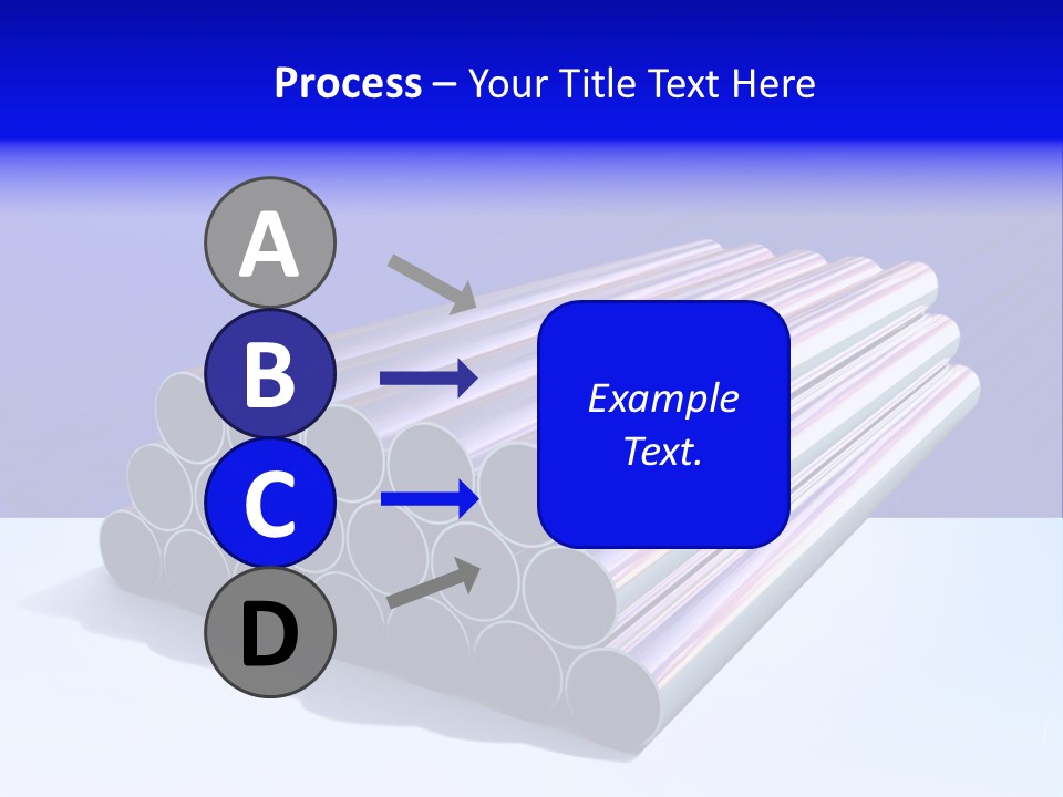 Shiny Industrial Pipe PowerPoint Template