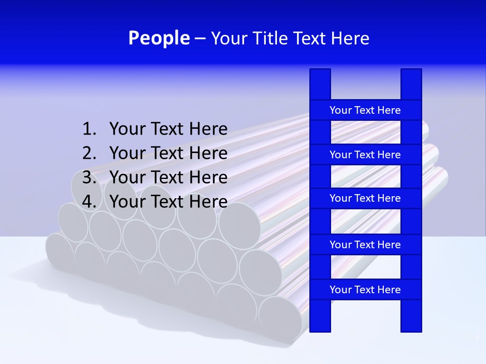 Shiny Industrial Pipe PowerPoint Template
