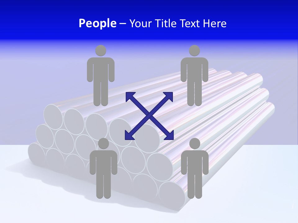 Shiny Industrial Pipe PowerPoint Template