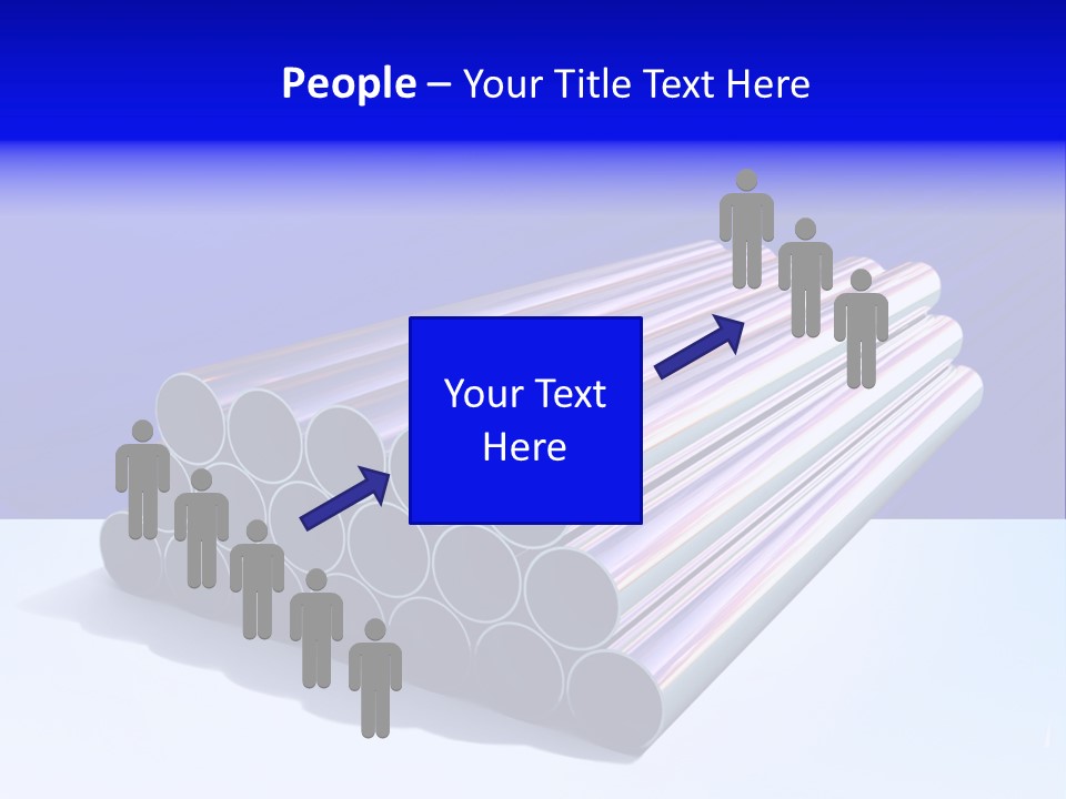 Shiny Industrial Pipe PowerPoint Template