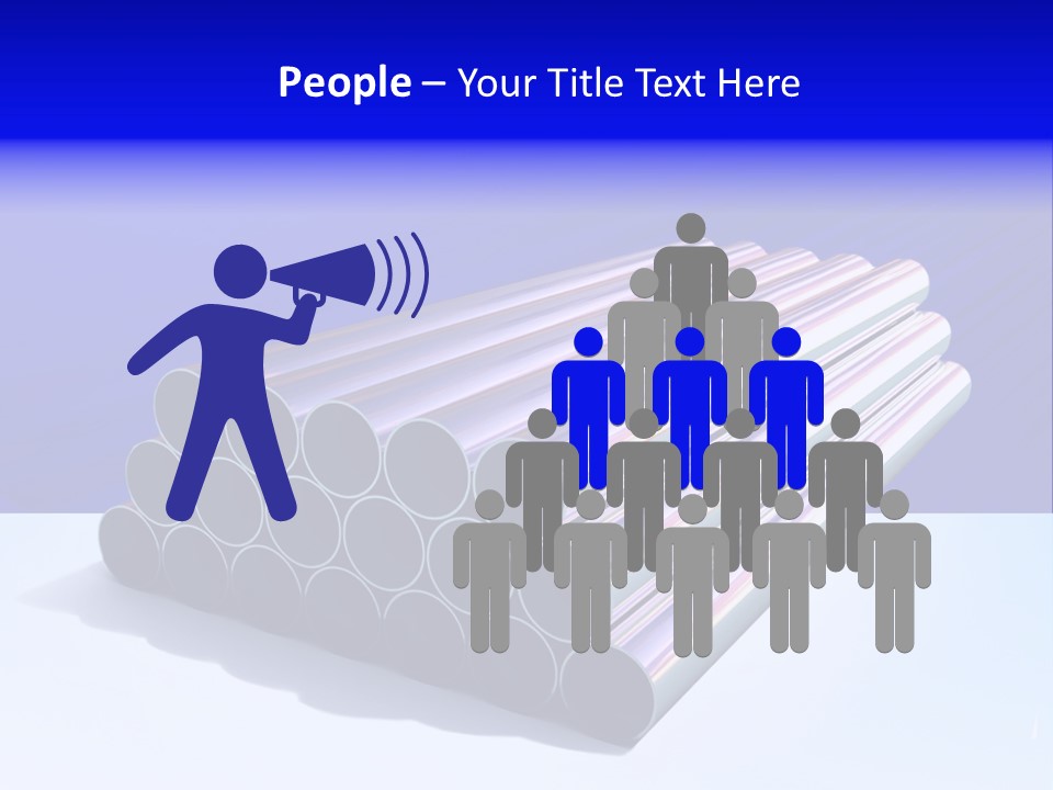 Shiny Industrial Pipe PowerPoint Template