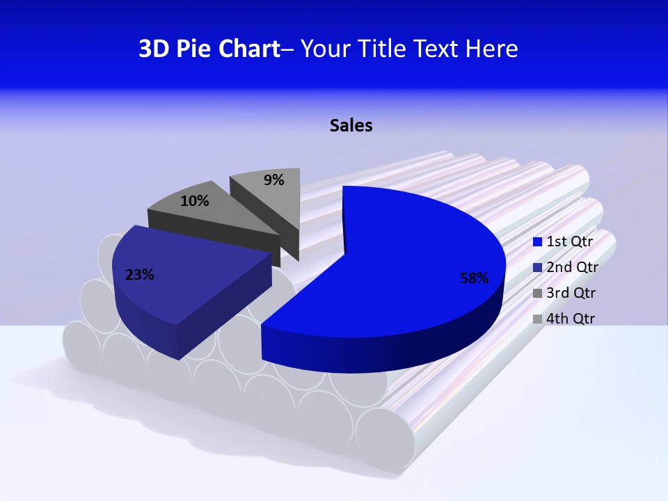 Shiny Industrial Pipe PowerPoint Template
