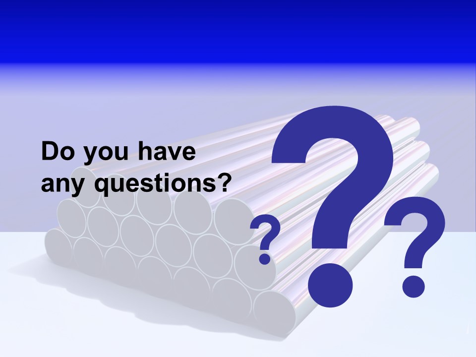 Shiny Industrial Pipe PowerPoint Template