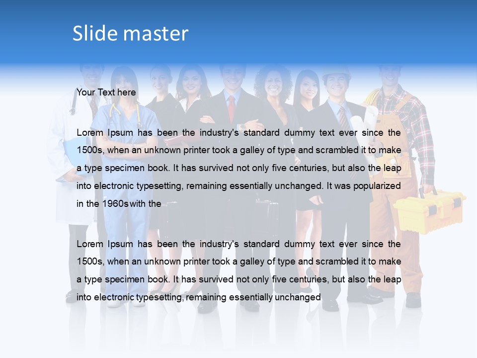 Architect Company Team PowerPoint Template