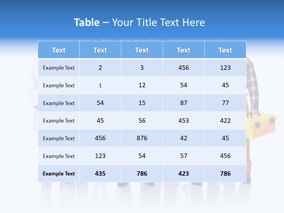 Architect Company Team PowerPoint Template
