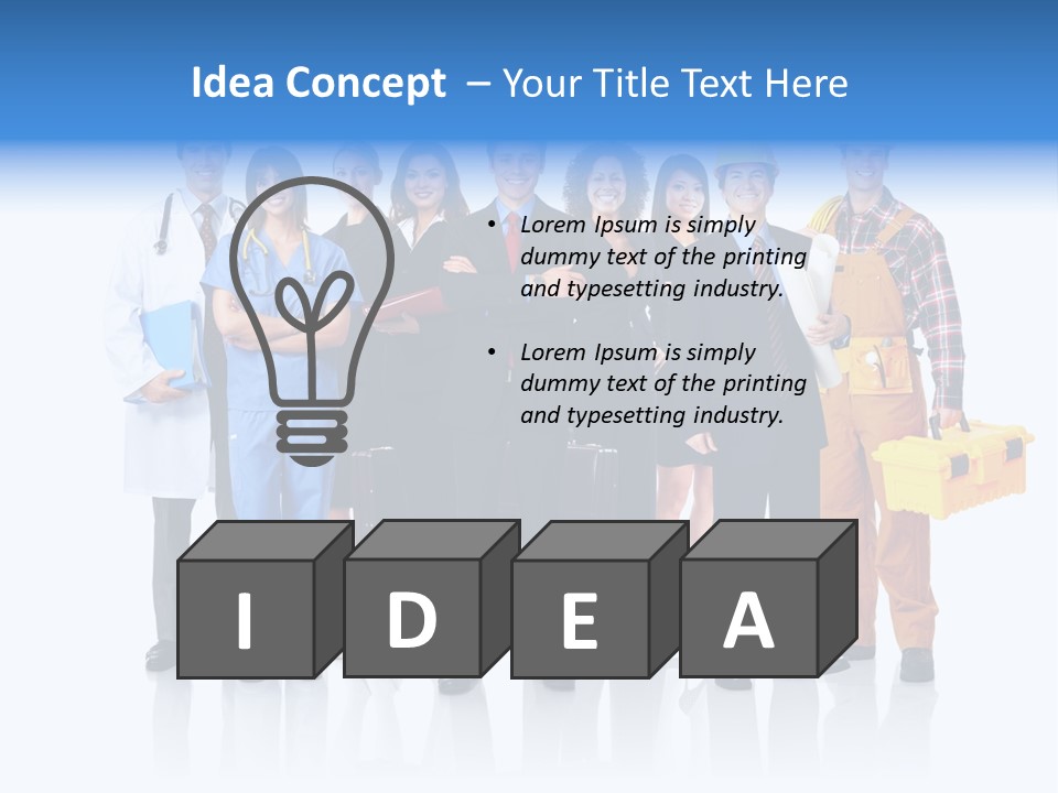 Architect Company Team PowerPoint Template