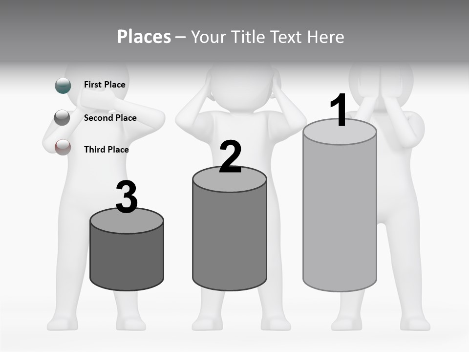 Dummy People Abstract PowerPoint Template