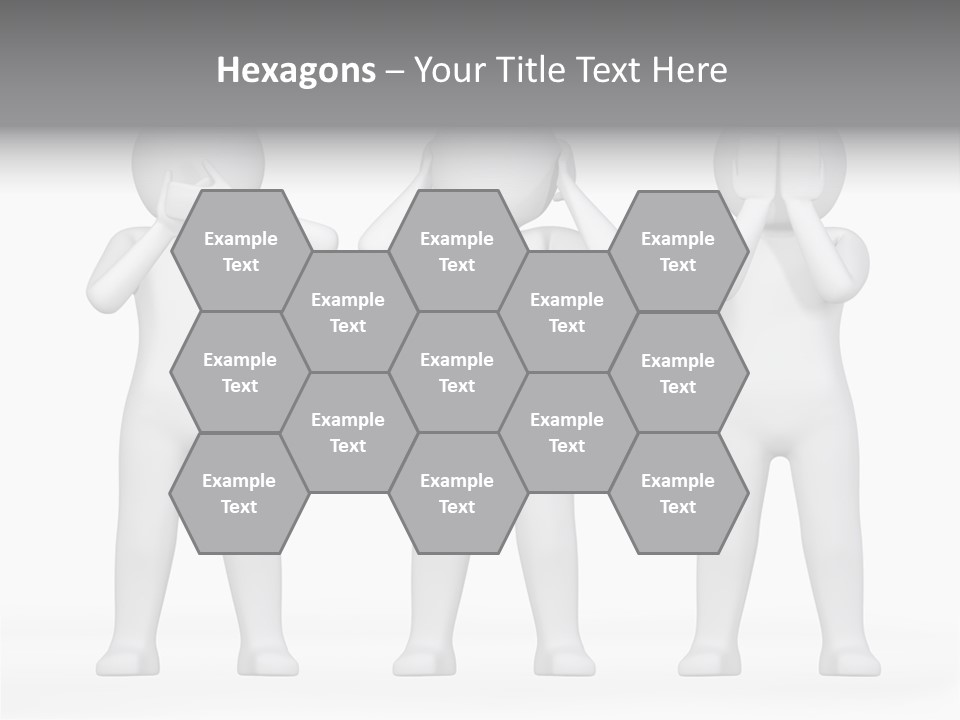 Dummy People Abstract PowerPoint Template