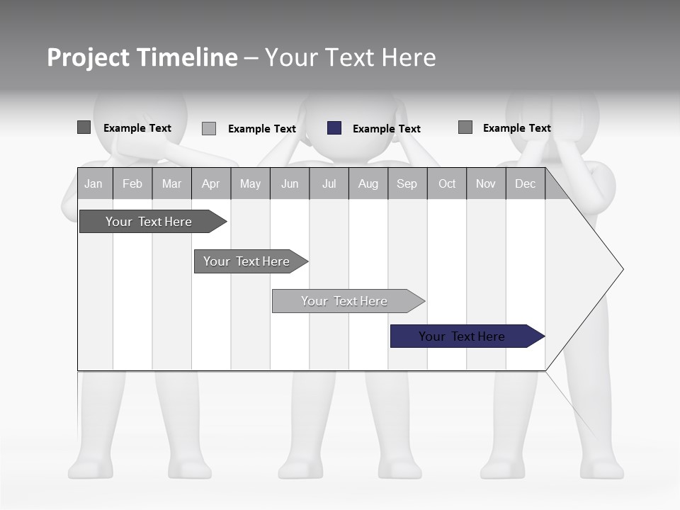 Dummy People Abstract PowerPoint Template