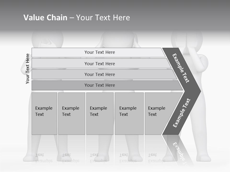Dummy People Abstract PowerPoint Template