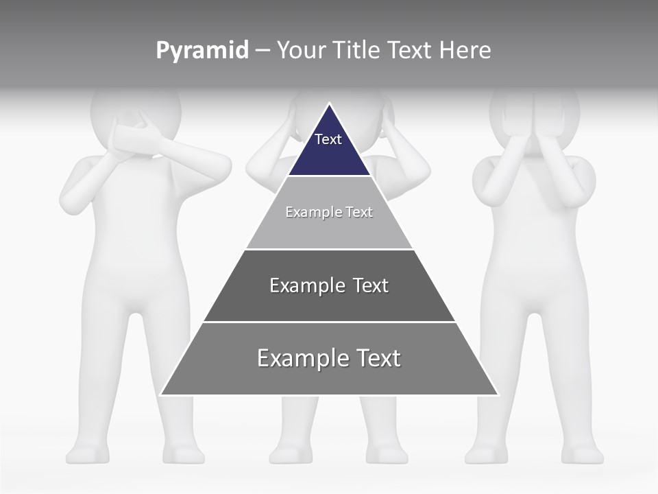 Dummy People Abstract PowerPoint Template