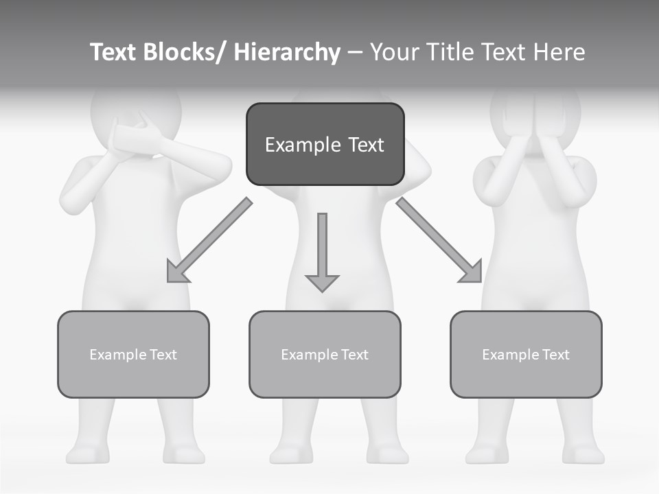 Dummy People Abstract PowerPoint Template