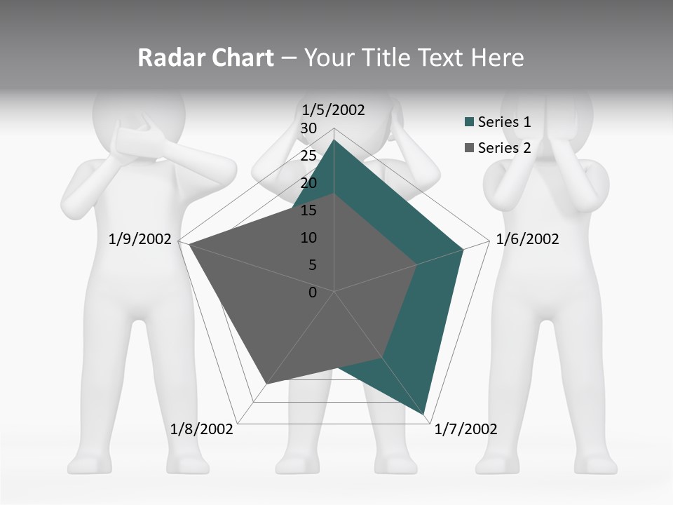 Dummy People Abstract PowerPoint Template