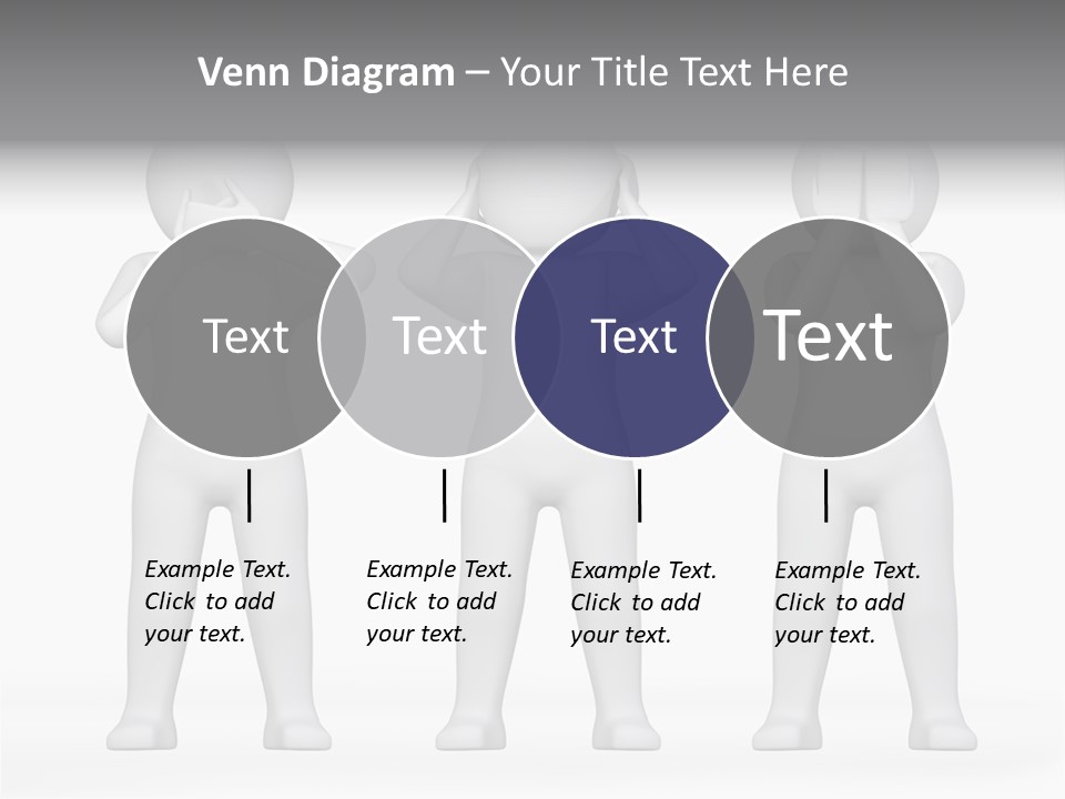 Dummy People Abstract PowerPoint Template