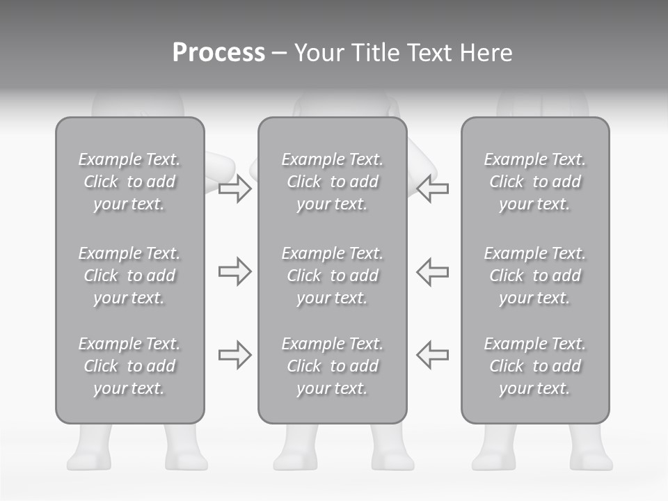 Dummy People Abstract PowerPoint Template