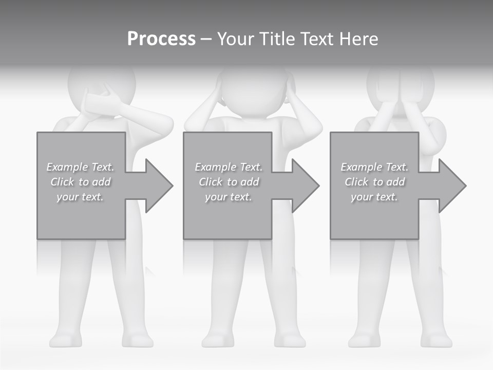 Dummy People Abstract PowerPoint Template