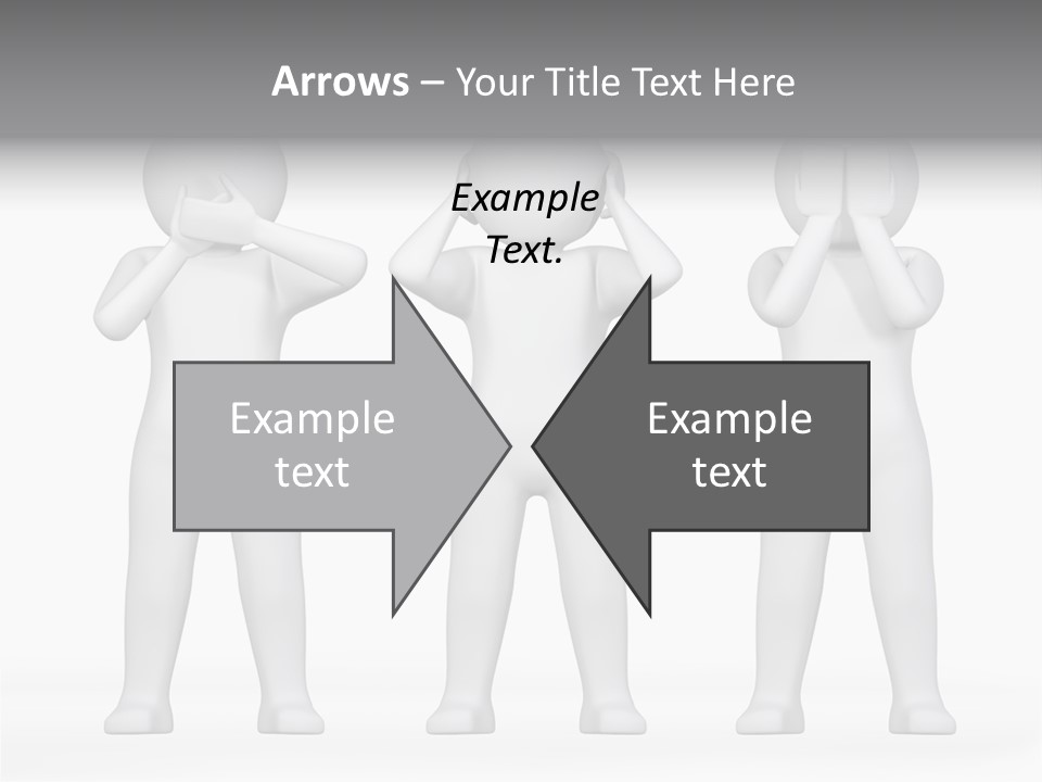 Dummy People Abstract PowerPoint Template