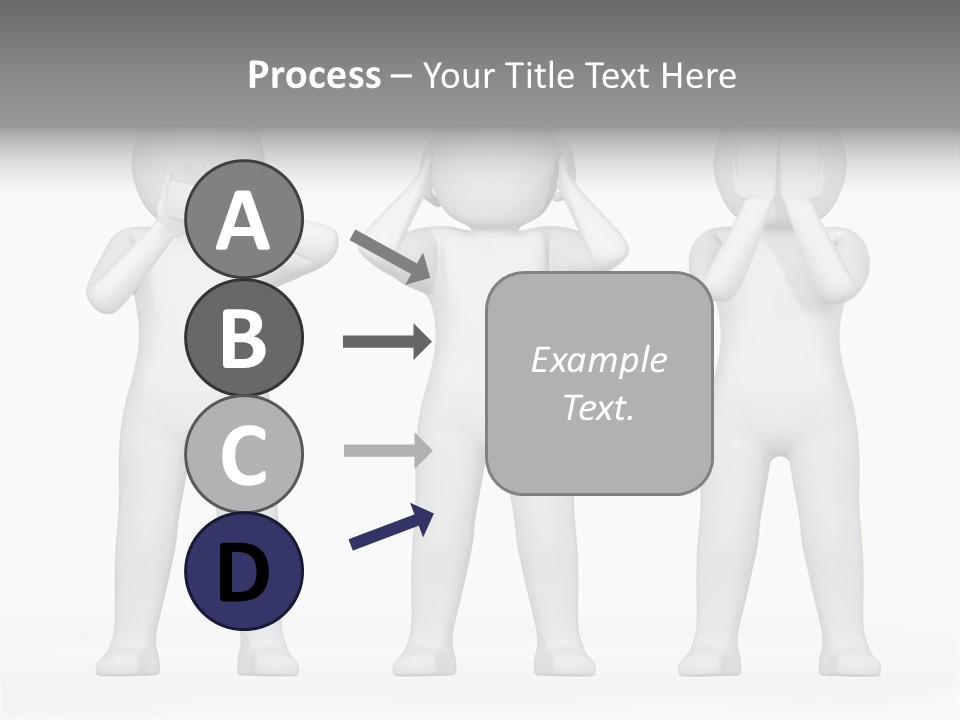 Dummy People Abstract PowerPoint Template