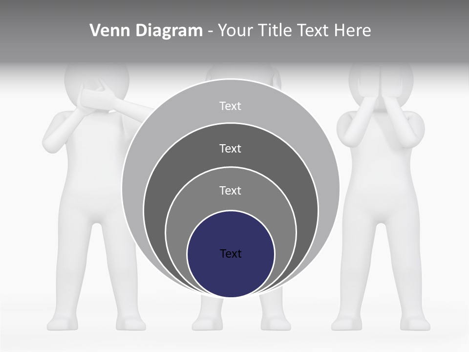 Dummy People Abstract PowerPoint Template