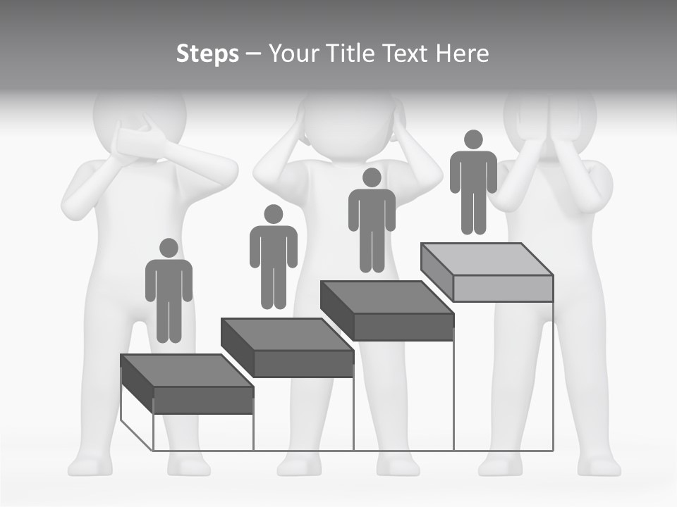 Dummy People Abstract PowerPoint Template