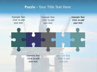 Teamwork Writing Chair PowerPoint Template