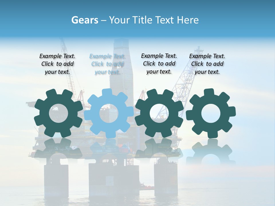 Teamwork Writing Chair PowerPoint Template