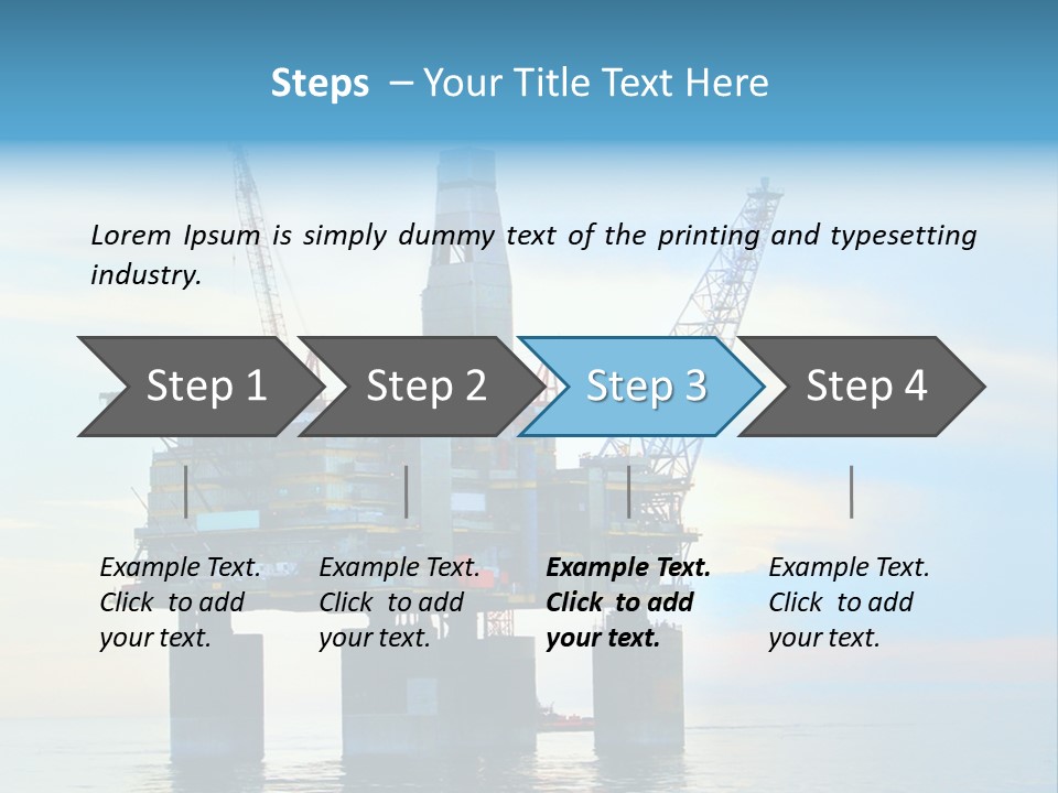 Teamwork Writing Chair PowerPoint Template