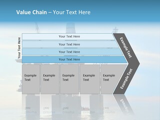 Teamwork Writing Chair PowerPoint Template