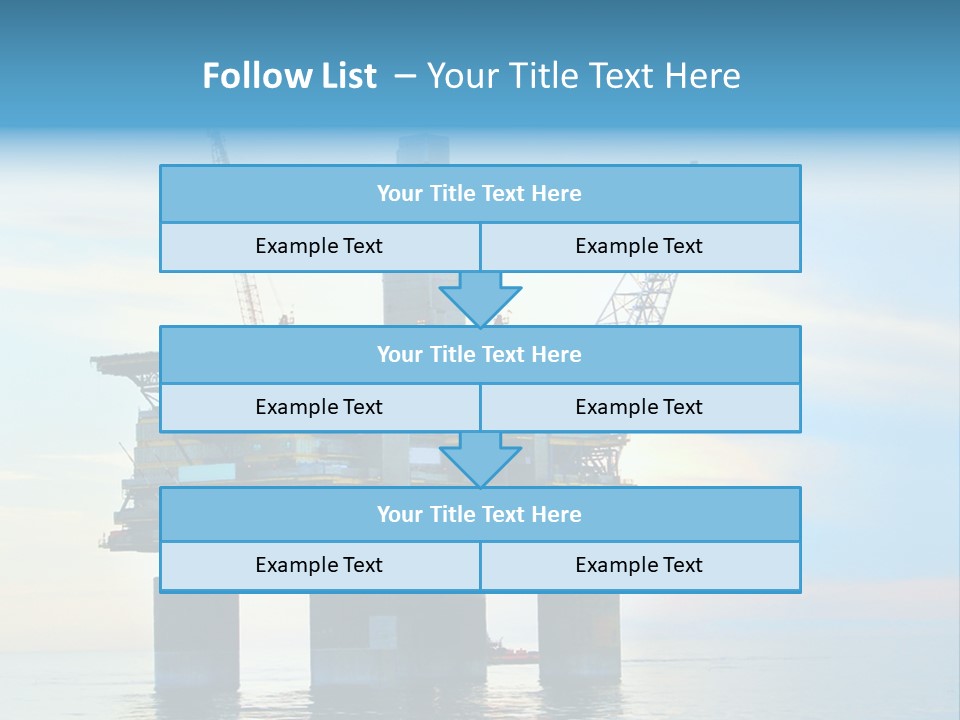Teamwork Writing Chair PowerPoint Template