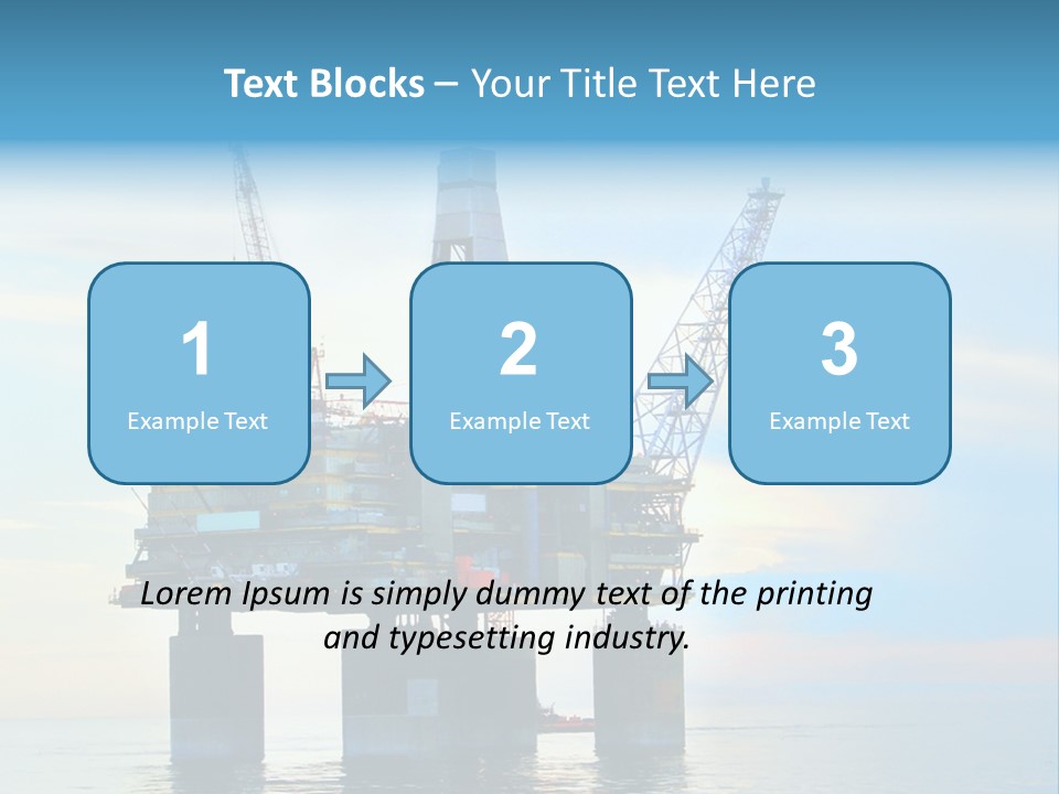 Teamwork Writing Chair PowerPoint Template