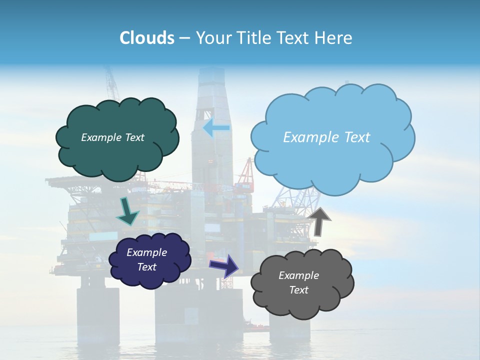 Teamwork Writing Chair PowerPoint Template