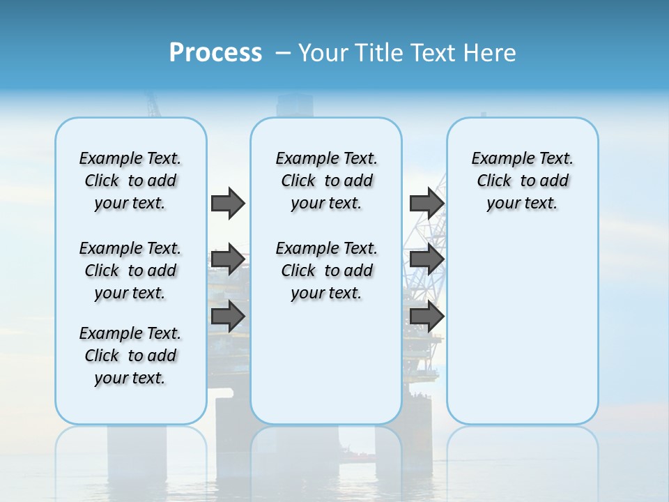 Teamwork Writing Chair PowerPoint Template